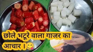  छोले भटूरे वाले गाजर का आचार कैसे बनाए । 🪵🥰😋Gajar ka aachar kaise banaye #storymentor 