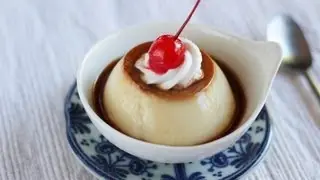 Purin (Custard Pudding) Recipe - Japanese Cooking 101