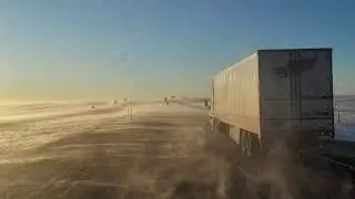 I-80 Wyoming Blizzard 2022