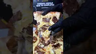 Muita Carne e Queijo Nessa Pizza 🍕💛 #patospizzas