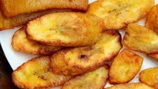 Platanos Fritos, Para el Desayuno de Lunes. 😋