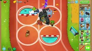 Bloons TD 6 Schimpansen Taktik auf Vier Kreise