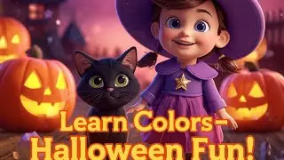 Learn Colors with Halloween Fun! 