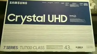 SAMSUNG 7 series TU7100U САМСУНГ 7 серия