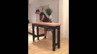 Expanding Kitchen Island / Dining Table (space saving)