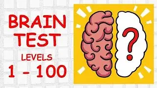 BRAIN TEST 0 TO 100 LEVEL COMPLETE IN JUST 45 MINUTES || **A NEW RECORD**||