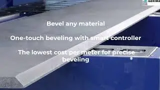 Are you looking a beveling machine can bevel Any Metal with Precision! GERIMA LGA