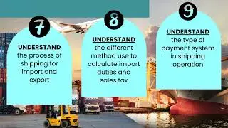 UNDERSTAND SHIPPING PRACTICES, DOCUMENTS AND PAYMENT SYSTEM