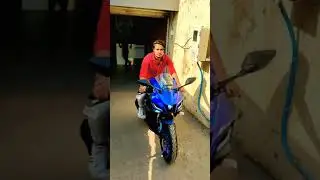 R15 V4 Racing Blue Delivery | RAVAN The Rider | #shorts #r15 #r15v4 #youtubeshorts #r15bikelover
