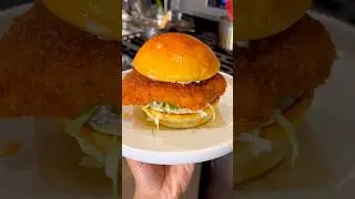 Nashville Hot Fried Fish Sandwich 🥵