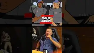 Sargento Castro deu um tapa no filho do Capit&atilde;o.. o motivo vai te surpreender #anime #podcast #pm