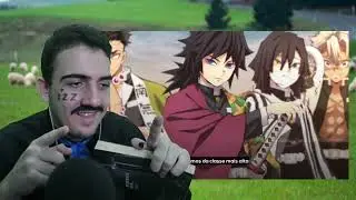 PASTOR REACT Rap dos Hashiras Demon Slayer  Kimetsu no Yaiba   Sting