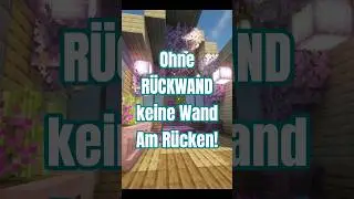 👀Aesthetic Bed Wall f&uuml;r dein Minecraft Haus!🌸 #minecraft #minecraftshorts #minecraftbuilds #gaming