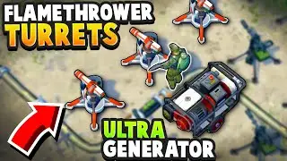 *NEW* FLAMETHROWER TURRET + MEGA-GENERATOR (Factory Ambush...)- Last Day on Earth Survival Season 17