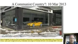 CHINESE PEOPLE AND CHINA AS A COMMUNIST AND LESS DEVELOPED COUNTRY