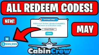 CABIN CREW SIMULATOR ALL NEW &  WORKING CODES FOR MAY 2026 ROBLOX