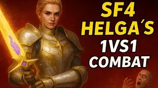 Shadow Fight 4 1v1 &ndash; Helga Super Power DESTROYS Opponents! 🔥