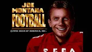Joe Montana Football Sega Bowl Playthru (GENESIS/MEGADRIVE)