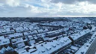 ❄️ Sneeuw in Katwijk aan Zee | Uniek winters kustlandschap Maandag 5 januari 2026