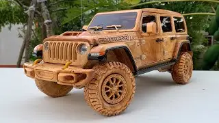 Искусство деревообработки - 2022 Jeep Wrangler Rubicon 392 V8 - Резьба по дереву