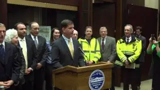 Walsh takes on his first Storm as Mayor
