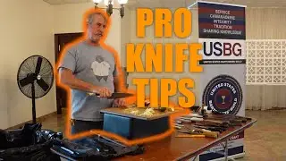 Pro Knife Safety, Tips, and Tricks