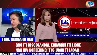 GRO ITI DISCOLANDIA, KARAMAN ITI LIBRE NGA HIV SCREENING ITI SIUDAD TI LAOAG