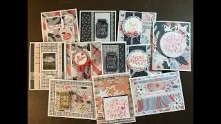 11 Cards with One Canoe Two Twilight - 6 X 6 paper pad