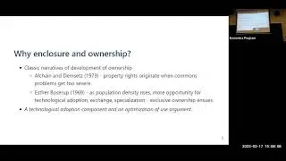 Model of Enclosures: Coordination, Conflict, and Efficiency in the Transformation of Property Rights