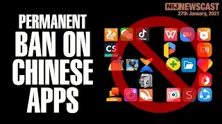 Permanent Ban on Chinese Apps