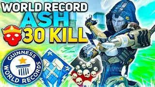 30 kill Ash World record! Apex legends season 11!
