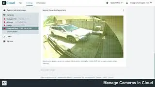 Nx Witness v4.2 - Manage Cameras in Cloud