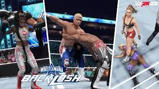 WWE 2K22: Wrestlemania Backlash 2022 Full Show - Prediction Highlights (Part 1)