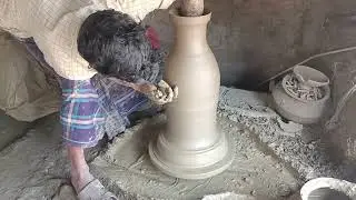 Clay Jar making|| Jaggery pot making in the Bangladeshi pottery house