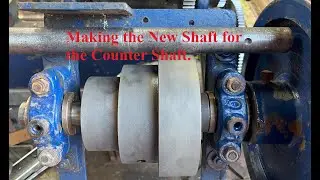 Making the new counter shaft and some deep cleaning