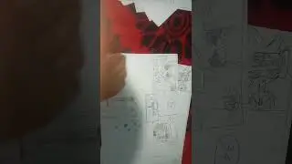 I created my own manga comic book #music #lifeisbutadream #drawing #originalmusic