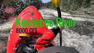 Two minutes of big water | Kennebec River 8000 CFS in the Waka Skuxx