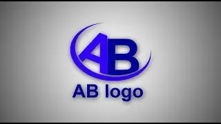 Creative Logo Design - AB letter - Adobe Photoshop cs6 bangla tutorial