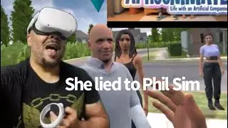 AI ROOMMATE - Phil Sims buddy Moto Miles   Feisty sims continued - v4.6.0 - VR #airoommate
