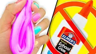 HAZ SLIME CON 1 INGREDIENTE 💦 SIN PEGAMENTO - Recetas F&Aacute;CILES!