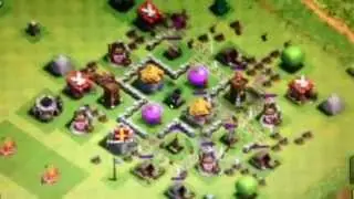Clash of clans all wallbreakers attack