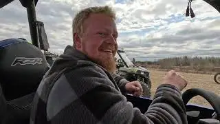 WHEEL FALLS OFF SXS!!!!! Ride Day At Seddons Corner- RZR 1000 TRAIL S/ RZR 900 TRAIL S/ CRF250R