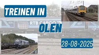 Trains at Olen 28-08-2025 | RTB cargo coppertrain Aurubis/Umicore Olen