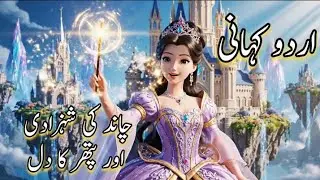 The Moon Princess and The Stone Heart 💝| Korean Fairy Tale |Urdu stories#fairytalesstory