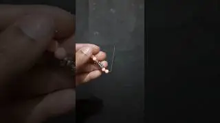 DIY Safety Pin Earrings ✨️🧷 #diy #shorts #handmade #hack #youtubeshorts #earrings #viral