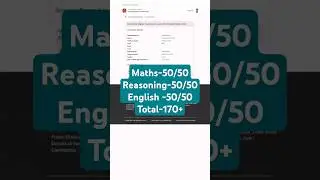 SSC CHSL 2024📚 Tier-I Marks Out 🎯 My Marks - 179✅#ssc #sscchsl #chsl #exam #study #students #like