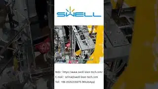 Plastic Food Packs Date Coding By Laser Printer - SWELL Laser Marking Machine #laserengraving
