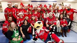Caps visit MedStar Georgetown University Hospital