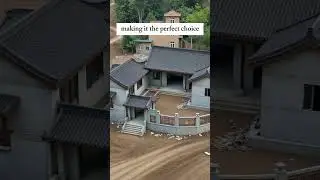 How To Build a Beautiful Chinese Courtyard House on a Tight Budget | Full Tour & Blueprints!