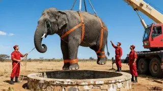 Hero Dog Saves Elephant Trapped in Well - Incredible Rescue Story | Real Life Animal Rescue
